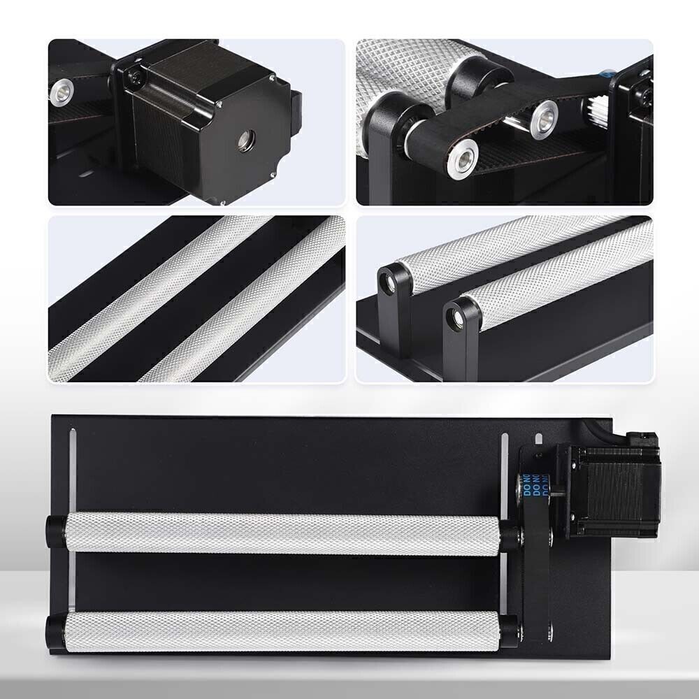 Monport Rotary Axis for 50W Above CO2 Laser Engraver Cutter