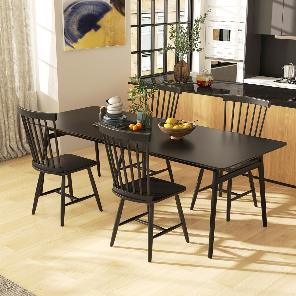 Black Wood Dining Room Chairs: Stylish Comfort for Every Home