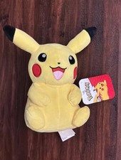 Pokemon Pikachu Plush - 8-Inch Soft Plush with Authentic Details