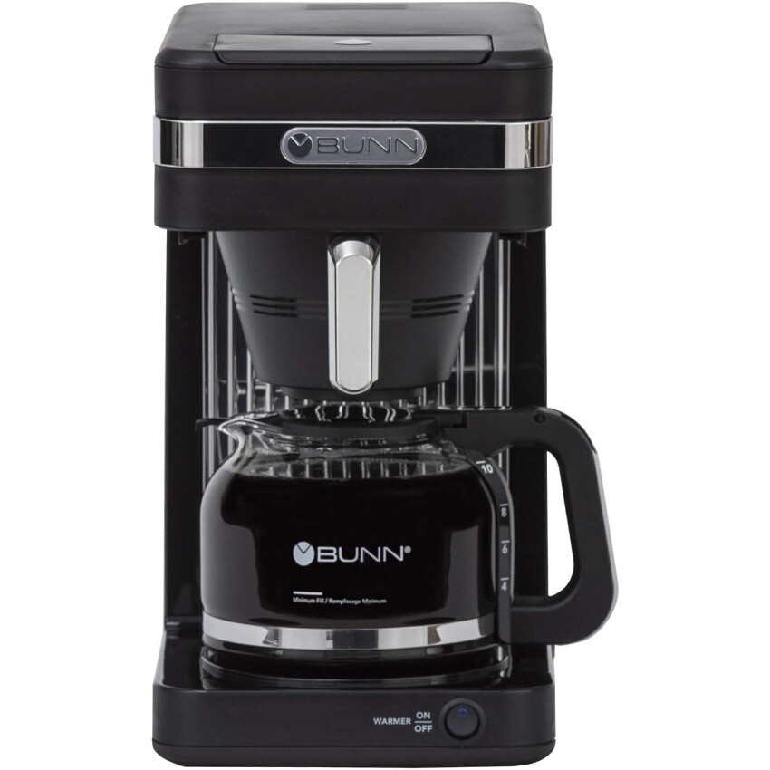 BUNN CSB2B Speed Brew Elite 10-Cup Coffee Maker, Black/SST AMWA