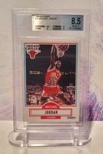 1990-91 Fleer Michael Jordan #26 BGS 8.5 Chicago Bulls Basketball NBA
