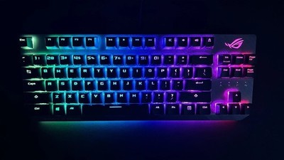 ASUS ROG Strix Scope TKL Wired Mechanical Gaming Keyboard Cherry MX Red Linear