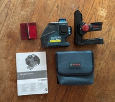 Bosch GLL 3-80 P Professional 360  3 Cross Red Line Laser Bosch magnetic Holder