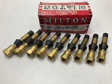Pack Of (9) - Milton 691 1/4" FNPT Straight Head Air Chuck
