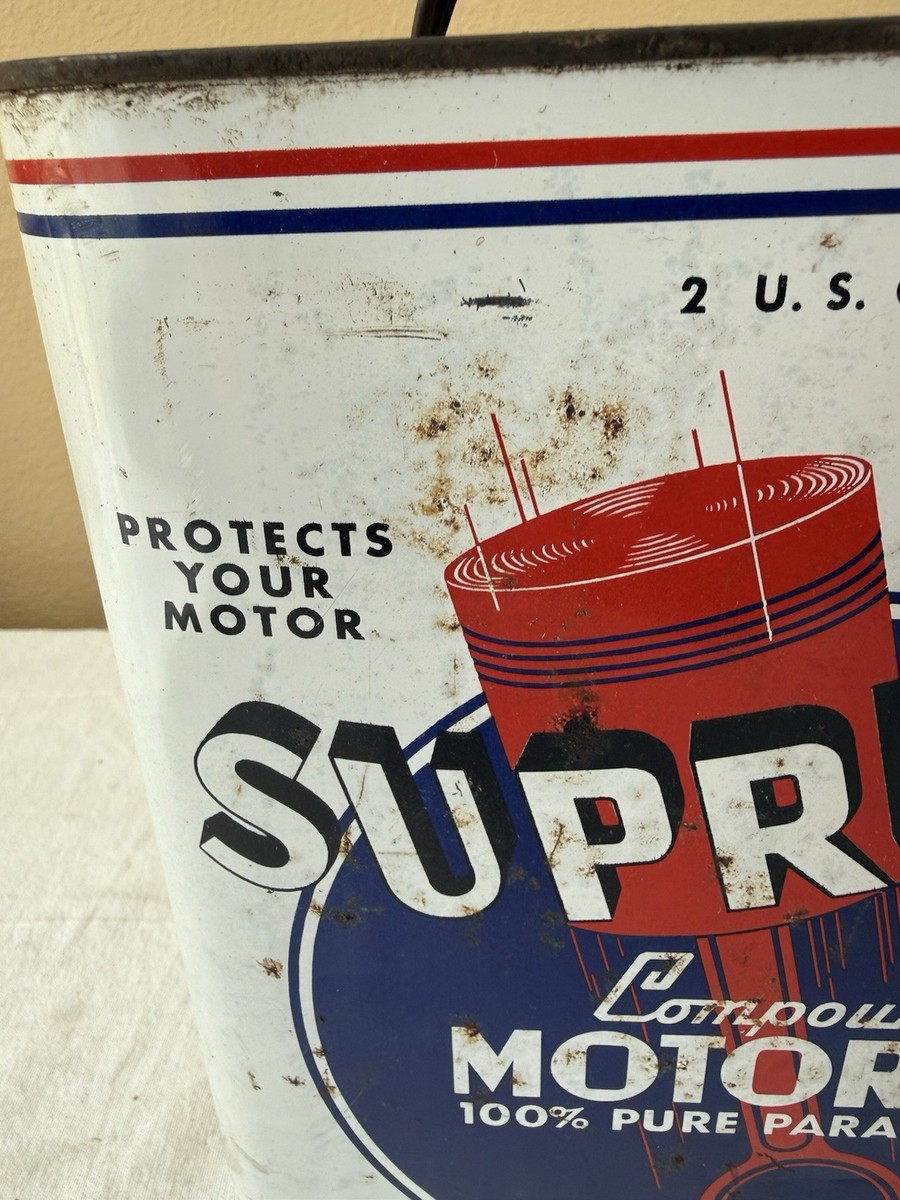 Supreme Motor Oil 2ガロンWestern Auto オイル缶 【公式通販】