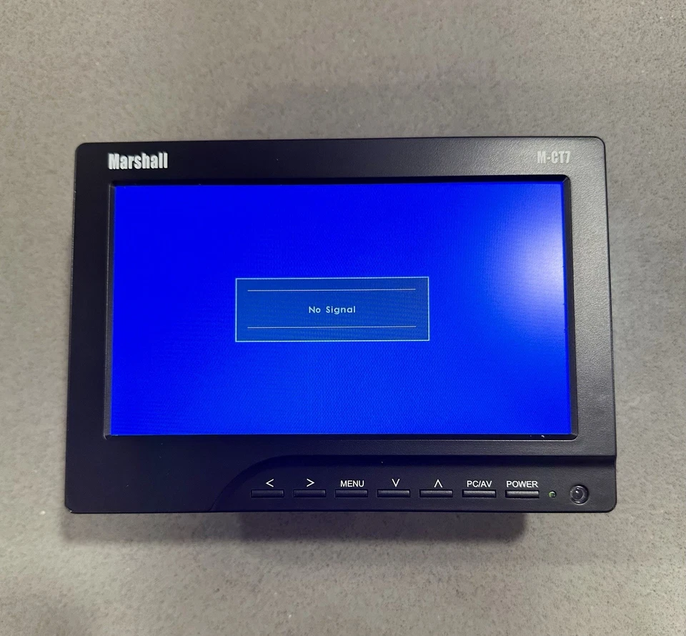 Marshall M-CT7 7" Camera-Top Field Monitor - Hardly Used - With Battery - Image 3 of 4