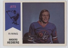 1974-75 O-Pee-Chee WHA Anders Hedberg #17 5xh