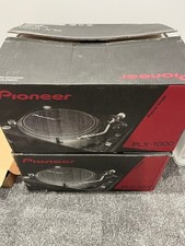 Pioneer PLX-1000 Direct-Drive Turntable Vinyl Black Excellent Condition + Box