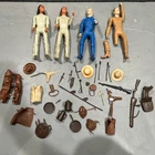 1960’s Large Vintage Lot Marx Johnny West Cowboy & Indian Figures & Accessories