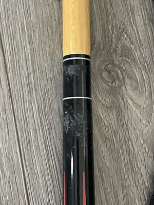 Vintage Rare Minnesota Fats Battery.Red Lava Pool Stick Cue 19oz