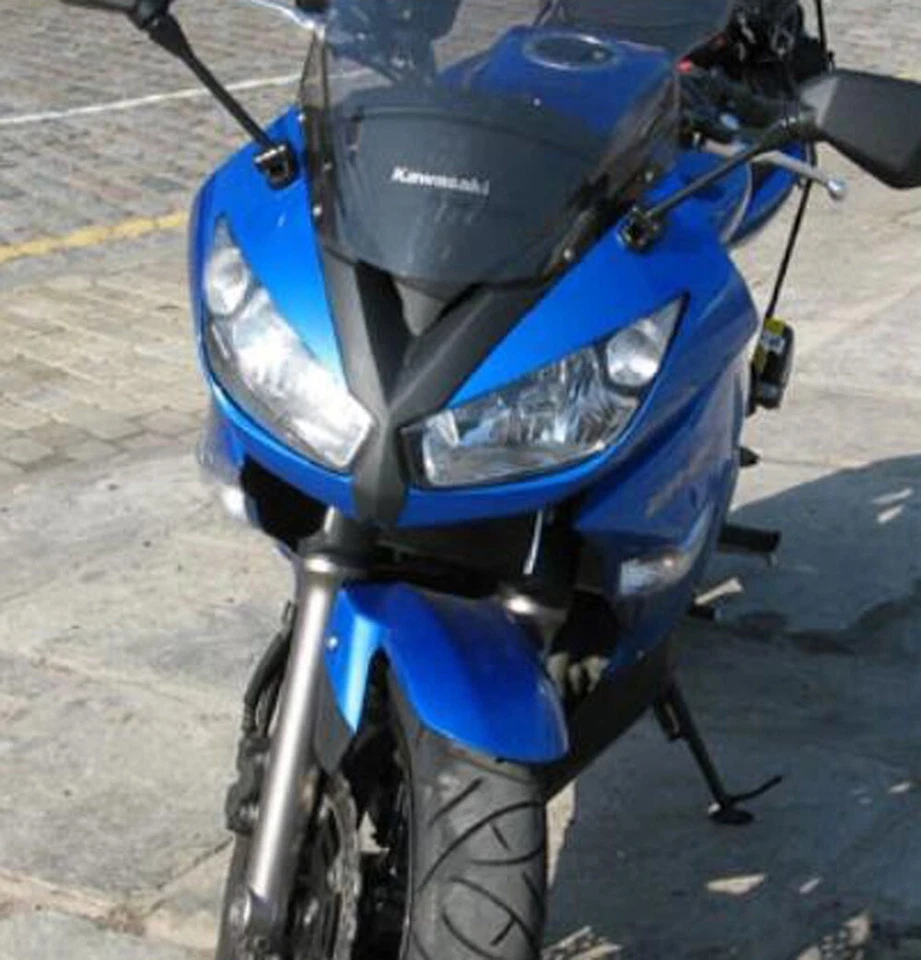 for Kawasaki Ninja 650R 650 09-19 headlight cotton RGB LED halo ring flash DRL - Image 2 of 4