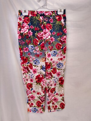 cotton on floral pants size 8 | eBay Australia