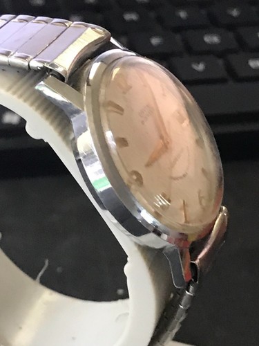 Vintage Orvin 35mm Silver Dial Calendar windup mens watch, for Repair (#1820) - Picture 4 of 9