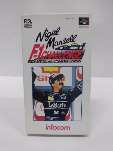 Nigel Mansell F1 CHALLENGE -- NEW! Super famicom, SNES. Japan game. 13298 - Picture 3 of 12
