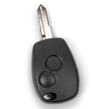 JONGO Guscio Cover Telecomando Auto Per Renault Kangoo, Master, Trafic, 2 Pulsanti, Con Batteria CR1220, Senza Lama - 3