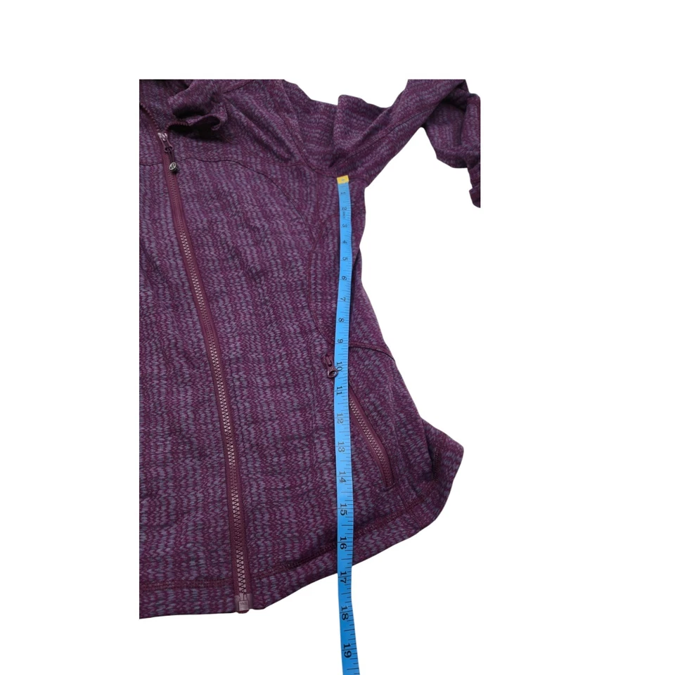 Chaqueta Lululemon Mujer 8 Granate Forma Ziggy Wee Septiembre Atletismo Ropa Deportiva Foto 3 de 4