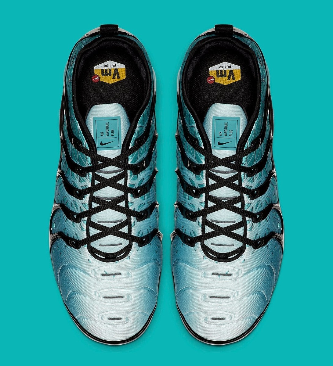 New Nike Air VaporMax Plus SZ 8.5 Spirit Teal Black 924453-301 | eBay