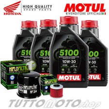 TAGLIANDO HONDA NC 750 X / S DCT dal 2014 al 2020 4 L MOTUL 5100 10W30 + FILTRI