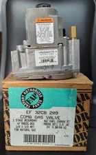 Factory Authorized Parts EF32CB209 Comb Gas Valve 24V Natural Gas ONLY