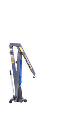 600kg Werkstattkran nur 90mm Unterfahrhöhe klappbar Motorheber Hebekran 01639