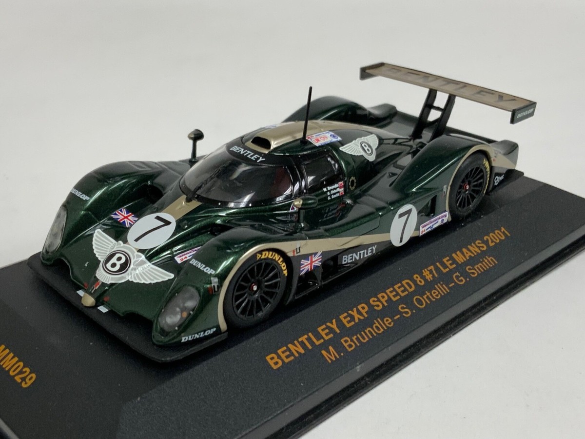 1/43 IXO Bentley Speed 8 car #7 from 2001 24 Hours of Le Mans