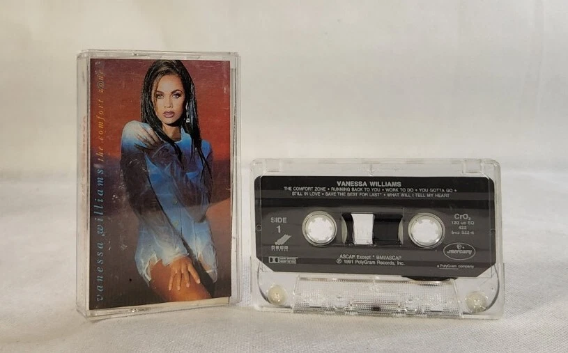 Vanessa Williams - The Comfort Zone (кассетная лента, 1991, Wing Records) - Изображение 4 из 4