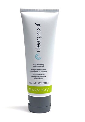 MARY KAY CLEARPROOF~DEEP CLEANSING CHARCOAL MASK~094148~FULL SIZE~4 OZ~NIB!
