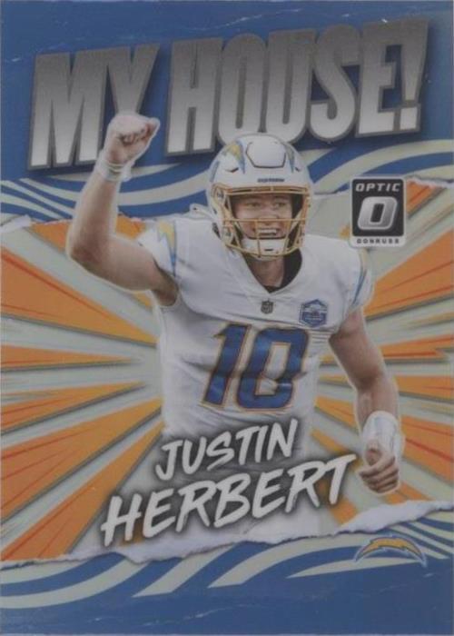 2021 Panini Donruss Optic Justin Herbert #MH-13 - 1 of 2