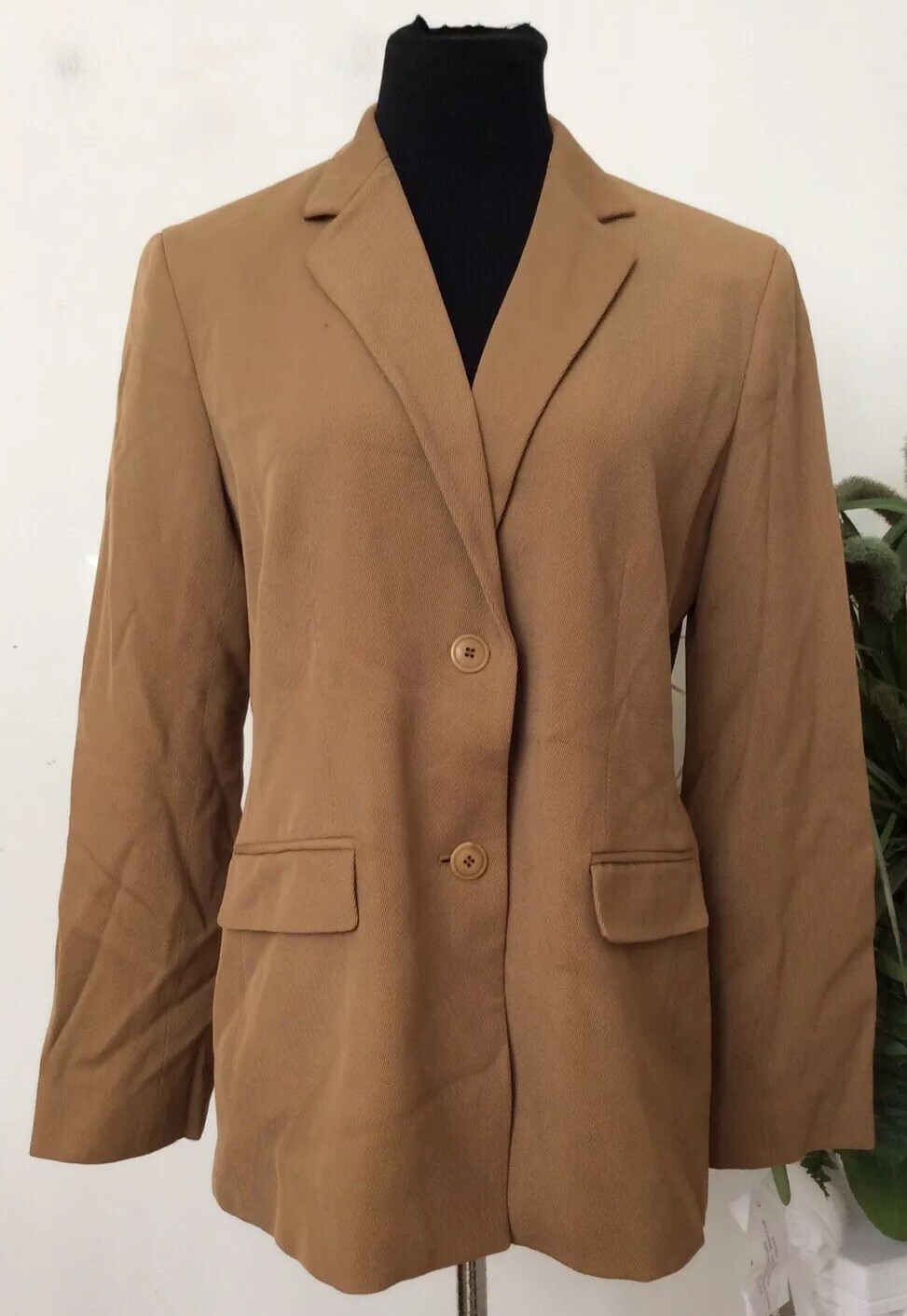 Giacca blazer tuta donna Jones New York pony misto poliestere taglia 12 nuova con etichette