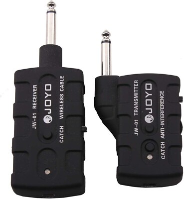 Joyo JW-01 Digital Wireless Guitar Instrument Transmitter Receiver System UHF