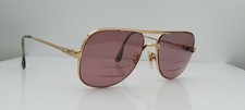 Vintage Terri Brogan 849 Gold Pilot Sunglasses FRAMES ONLY Italy