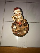 Vintage SANTA CLAUS Spinning wind-up