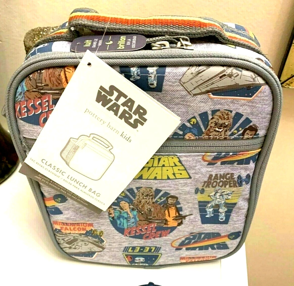 Mochila de viaje Pottery Barn School STAR WARS bolsa de almuerzo de superhéroes Disney🚀 . Foto 4 de 4