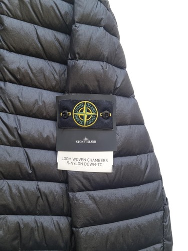 STONE ISLAND men's down jacket 801540124 V0029 black - Imagen 3 de 6