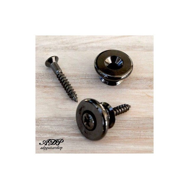 Attaches Courroie Gotoh 17mm Large Strap Cosmo Black Vis 2x screws Attaches Courroie Gotoh 17mm Large Strap Cosmo Black Vis 2x screws