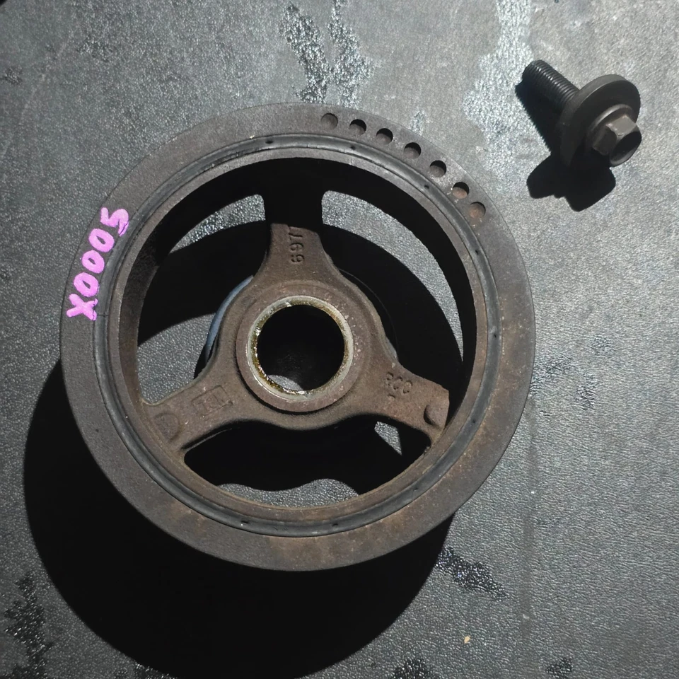 04-05 Cadillac XLR 4.6L V8 Motor Cigüeñal Polea Amortiguador de Vibración Fabricante de Equipo Original Foto 2 de 2