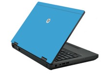 SKY BLUE Vinyl Lid Skin Cover Decal fits HP ProBook 6460b Laptop