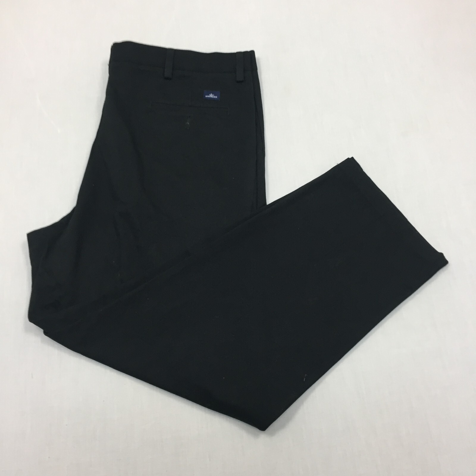 Dockers Chino Trousers Cotton Pants Straight Fit Mens Size 40W 30L Black