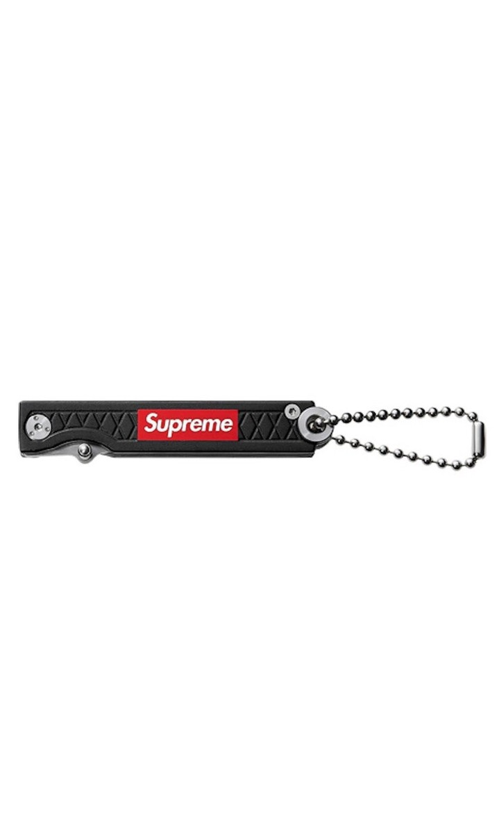 Supreme® StatGear™ Pocket Samurai Supreme x StatGear Pocket Samurai Knife Keychain - Black SS18, NEW