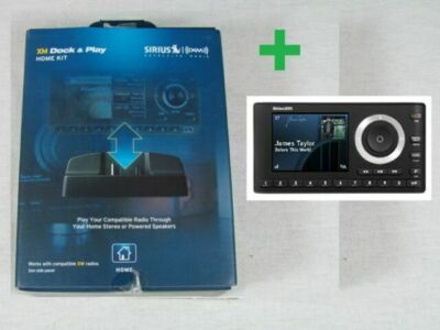 SiriusXM SXPL1H1 Onyx Plus Satellite Radio w Home Kit Advanced Music Features