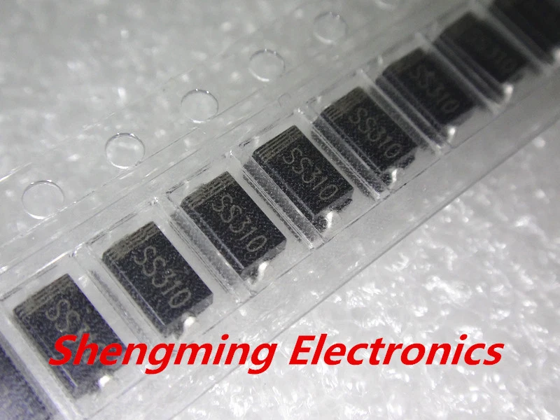 20PCS SS310 SR3100 SMA 3A 100V DO-214AC SMD Schottky diode - Bild 1 von 1