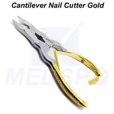 Podiatry Cantilever Gold Heavy Duty Thick Nail Cutter Chiropody Toe Nail Clipper