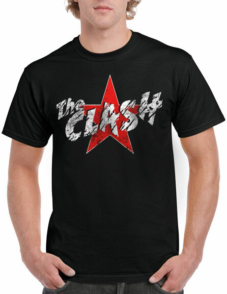 The Clash Star Logo Punk Rock New Wave 70s 80s Music Band T