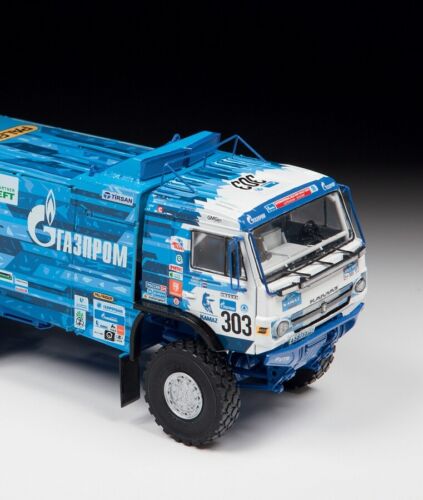 Zvezda 43005 Russian Rally Truck KAMAZ-43509 "KAMAZ-master" Model 1:43 NEW - Picture 4 of 7