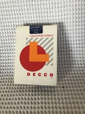 California Lotto Playing Cards new Promo Cards Poker Standard Made in the USA￼