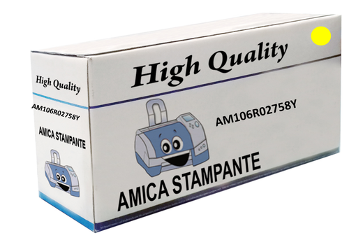 Compatibile Toner 106R02758 Y. per Xerox Phaser 6020,6022 ,WorkCentre 6025 ,6027 - Foto 2 di 3