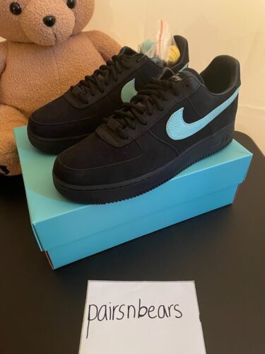 Nike Air Force 1 x Tiffany & Co. - Size UK 10/EU 45 ✅ FAST & FREE SHIPPING 🚚💨 - Picture 1 of 9