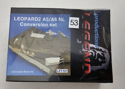 LEGEND LF1121 Leopard2 A5/A6 NL Conversion Set Resin Kit (For Tamiya/Revell)