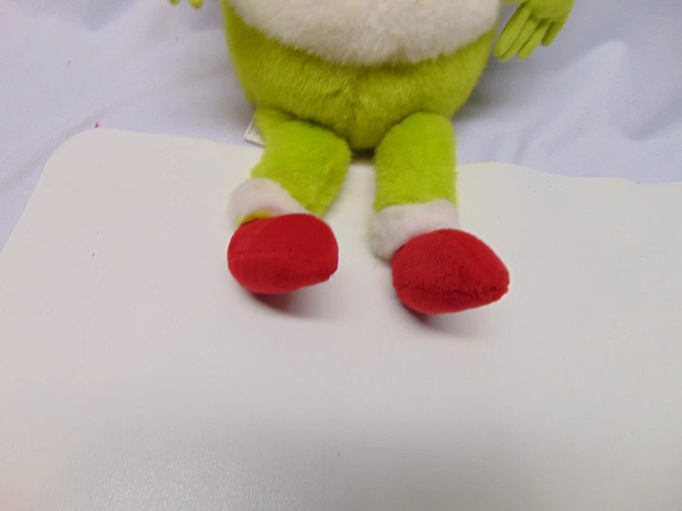 1999 Dr Seuss The Grinch Stole Christmas Stuff Plush Toy 22" long Santa Suit - Image 4 of 4