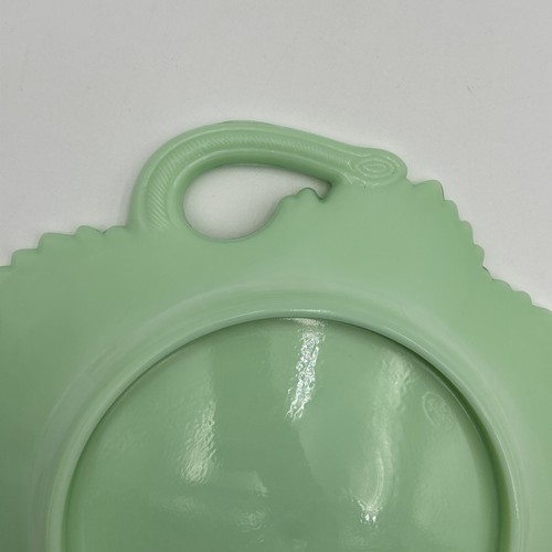 Set Of Fenton Jadeite/ Green Milk Glass Dishes - Picture 23 of 24